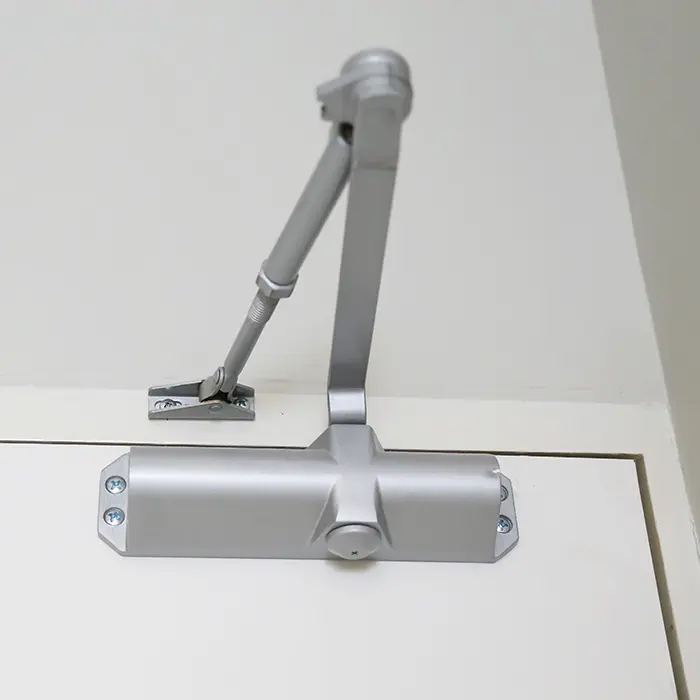 Door closer installed on door