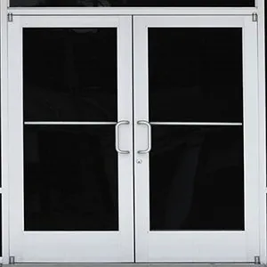 Glass double doors repair service